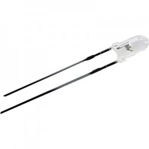 Image of LED wired Green Circular 3mm 36100 mcd