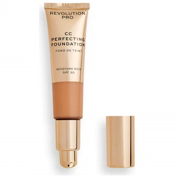 Image of Revolution Pro CC Perfecting Foundation 26ml (Various Shades) - F8