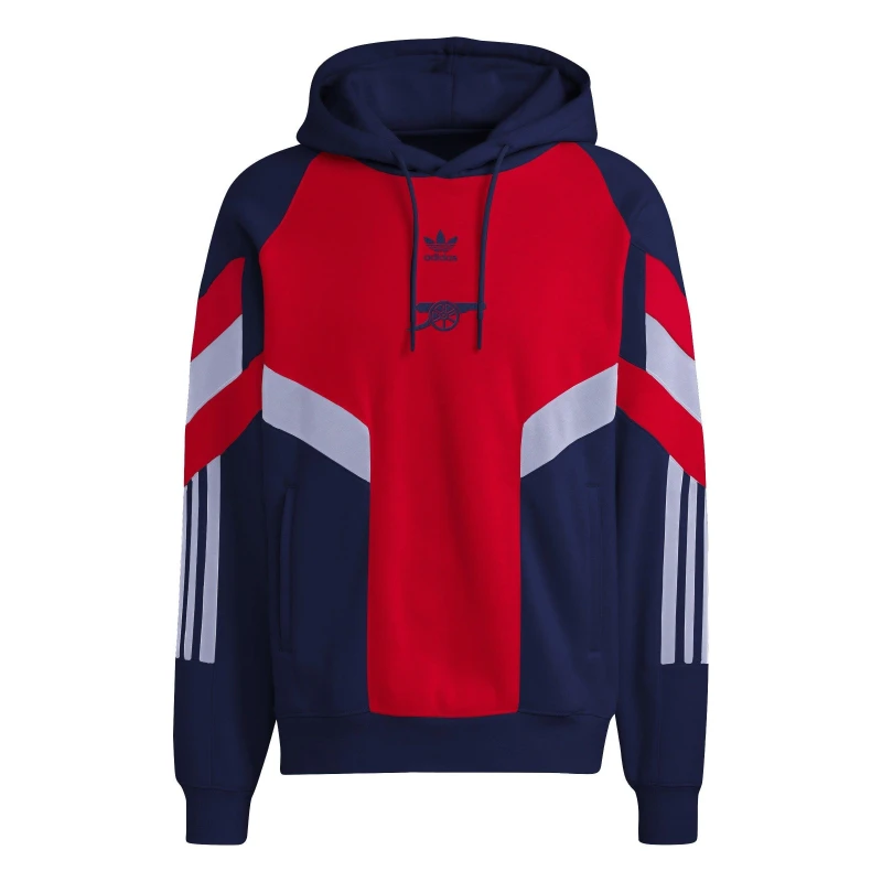 Image of adidas Arsenal Originals Hoodie Adults Licensed Hoodies S Blue 37946118350