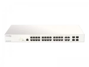 Image of D-Link 28-Port Nuclias Cloud-Managed PoE Switch