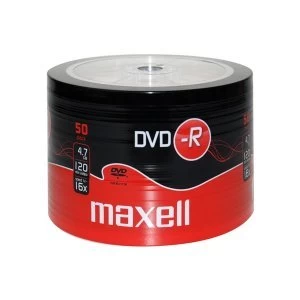 Image of Maxell DVD-R 50 Pack Shrink Wrap