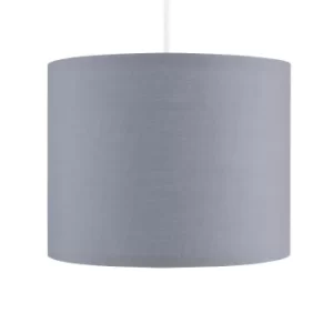 Image of Small 'Rolla' Drum Shade, Grey