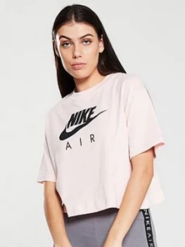 Image of Nike Air NSW SS Tee - Pink, Size XL, Women
