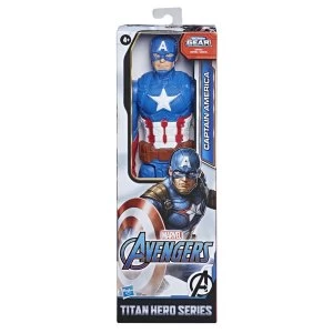 Image of Avengers Titan Hero Captain America Action Figure