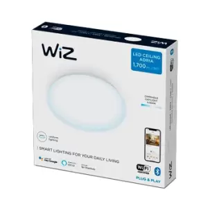 Image of WiZ Adria Integrated LED Smart Ceiling Light, Cool White White