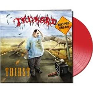 Image of Tankard - Thirst Red Clear Vinyl