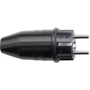 Image of Brennenstuhl 1082040 Safety plug Rubber 230 V Black IP44