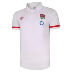 Image of Umbro Werder Bremen England Polo Shirt Mens - White