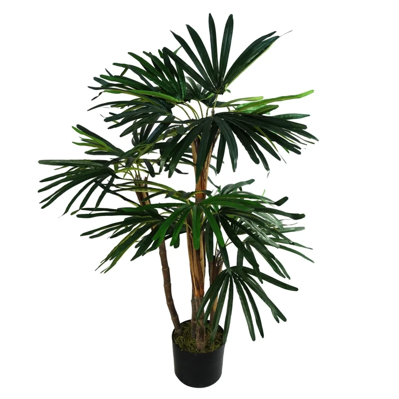 Image of Leaf Design 100cm Raphis Palm Artificial Tree
