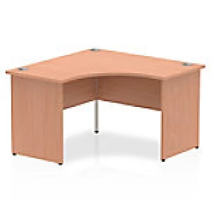 Image of Impulse Panel End 1400 Rectangle Desk White