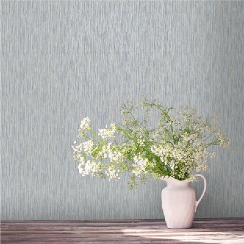 Image of Rasch Rosalie Texture Wallpaper - Blue Blue WN4ZJ Unisex