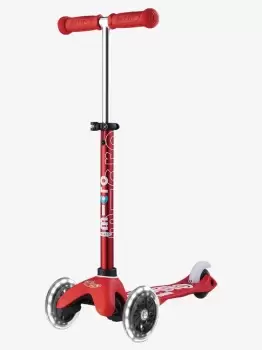 Image of Mini Micro Deluxe LED Scooter Red