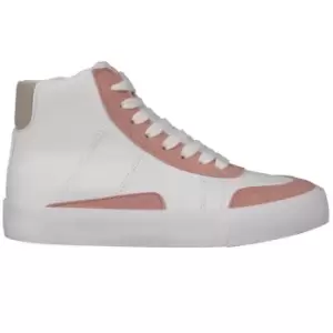 Image of Fabric Cavour Childrens Trainers - White