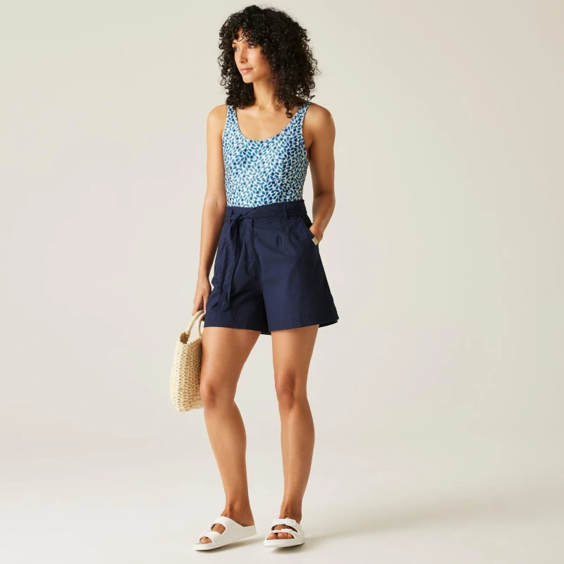 Image of Regatta Womens Orla Kiely One Piece Swimsuit Jasmine Flower female 8