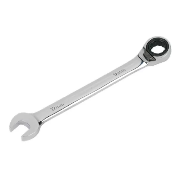 Image of Genuine SEALEY RRCW12 Reversible Ratchet Combination Spanner 12mm