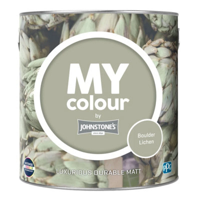 Image of MY colour by Johnstone's Johnstone My Colour Durable Matt Paint 2.5L - Boulder Lichen