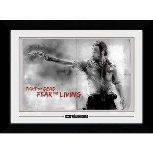 Image of The Walking Dead Rick Collector Print
