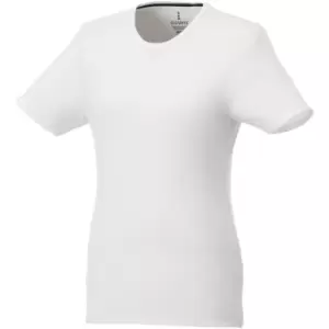 Image of Elevate Womens/Ladies Balfour T-Shirt (M) (White)