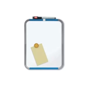 Image of Slimline Steel Whiteboard 360X280MM Silver Trim