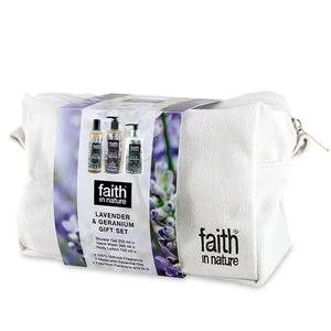 Image of Faith in nature Lavender Shower gel and Foam Bath