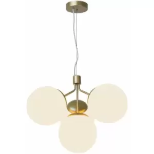 Image of Nordlux Ivona Cluster Pendant Ceiling Light Brass, E27