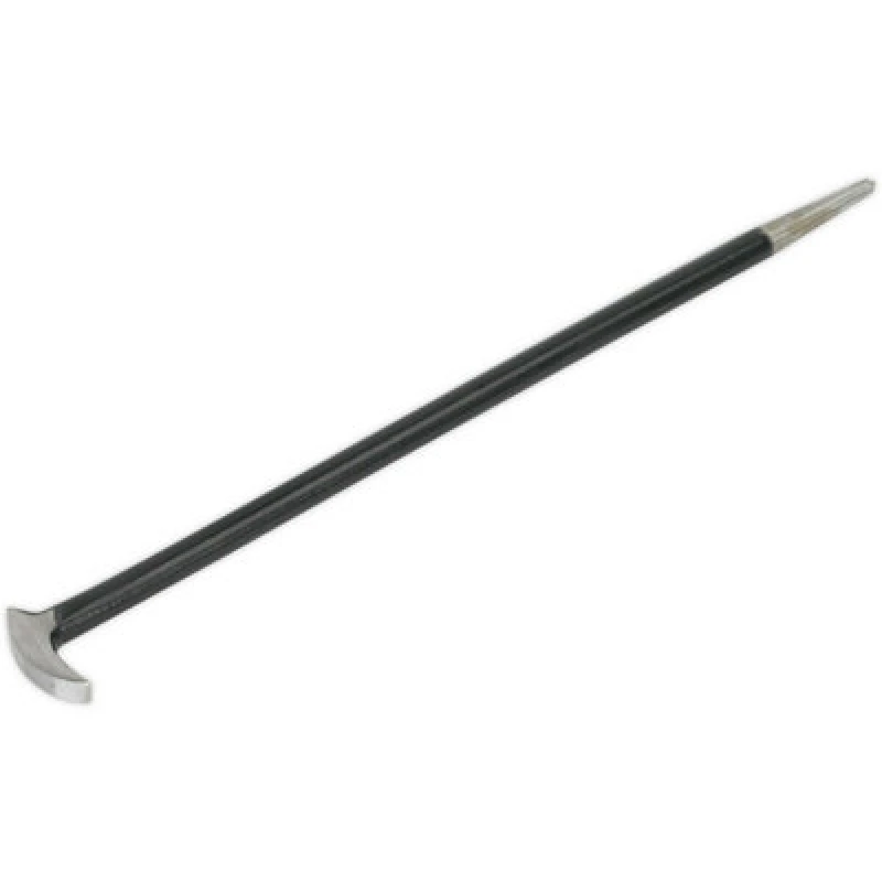 Image of Loops 400mm Drop Forged Steel Heel Bar - Hand Ground Heel & Face - Tapered Shaft Metallics