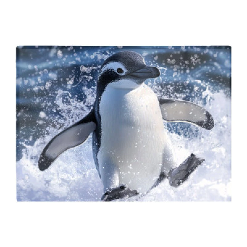 Image of Warren Reed Designer Joyful Penguin Splashes Chopping Board
