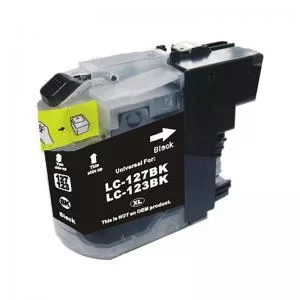 Image of Value Remanufactured Inkjet Cartridge Page Life 600pp Black Brother