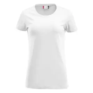 Image of Clique Womens/Ladies Carolina T-Shirt (XL) (White)