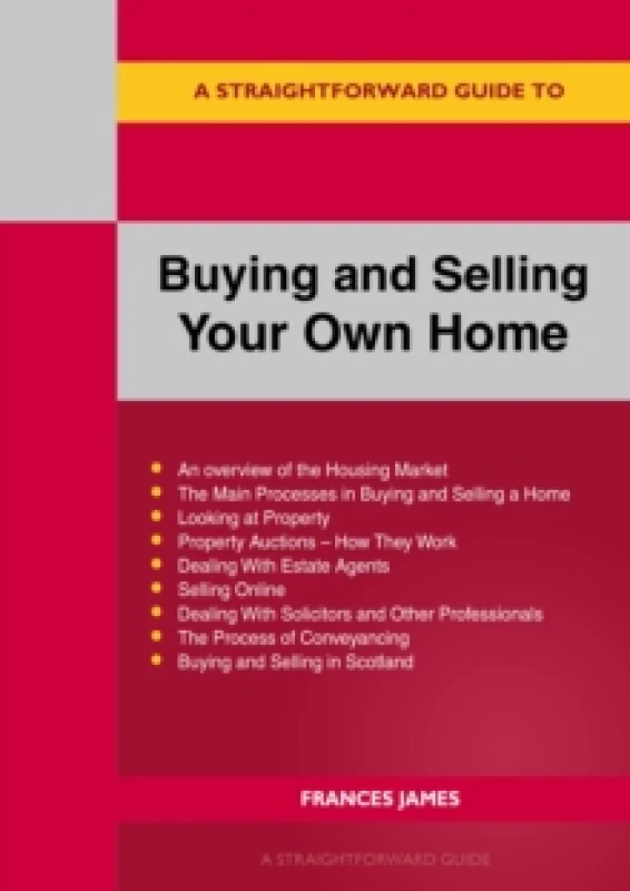 Image of A Straightforward Guide To Buying And Selling Your Own Home Revised Edition - 2024 Paperback / softback