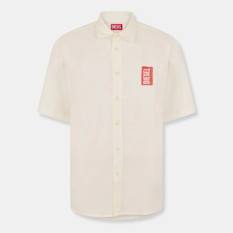 Image of Diesel Mens Regular Fit T-Shirt Vapourous Gray male S (46)