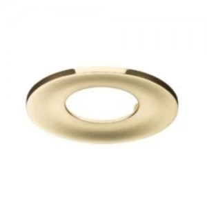 Image of KnightsBridge Traditional IP65 Round Fire Rated Bezels for Fixed ProKnight - Brass