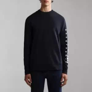Image of Napapijri Badas Cotton-Blend Sweatshirt - M