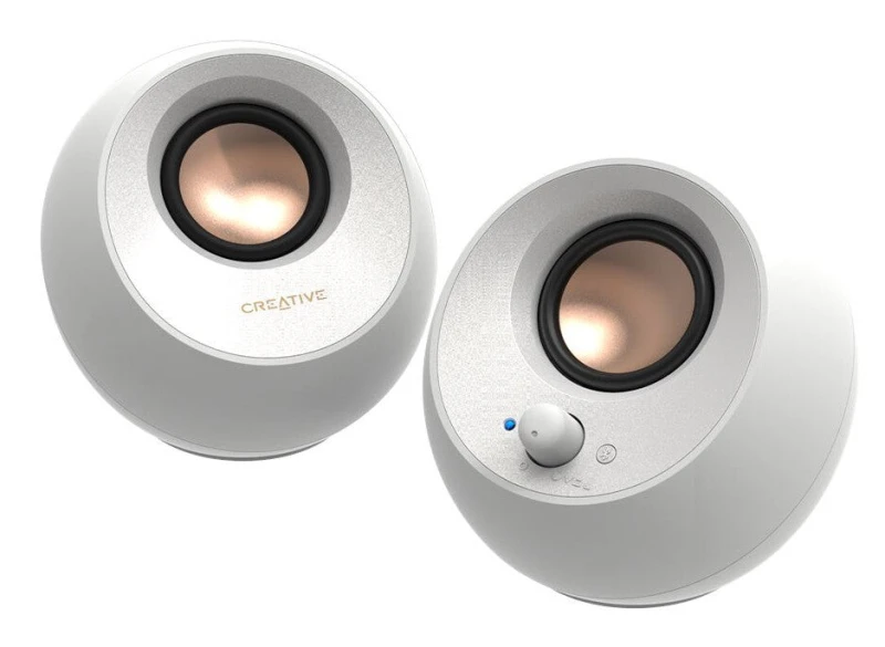 Image of Creative Labs Creative Labs Pebble V3 White Wired & Wireless 10 W 51MF1700AA002