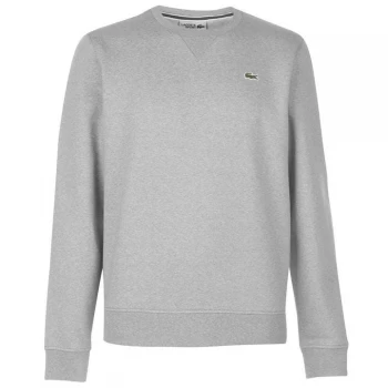 Image of Lacoste Basic Fleece Sweatshirt - Light Blue
