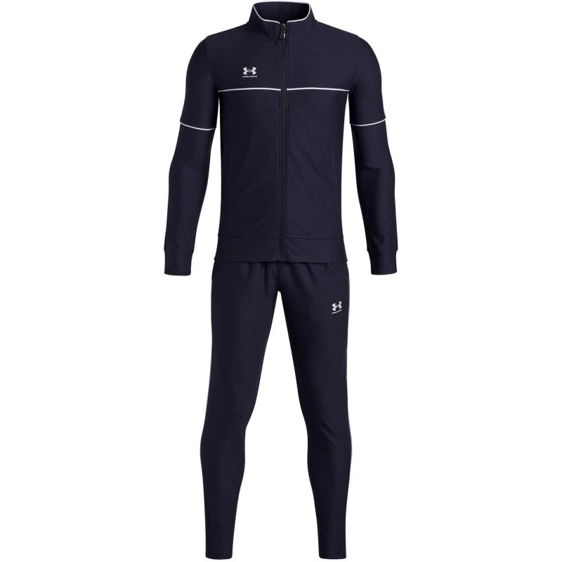 Image of Under Armour Armour UA Challenger Tracksuit Boys' - Blue Blue 7 - 8 Years
