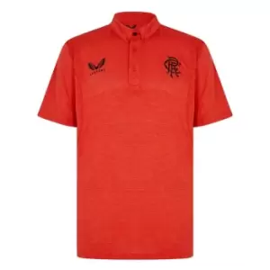 Image of Castore L Polo Shirt Mens - Red