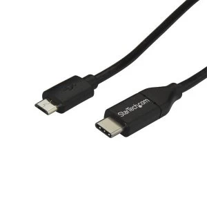 Image of Startech USB 2.0 USBC to MicroB cable 1m