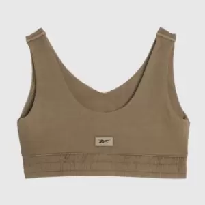 Image of Reebok Fitted Bralette In Stone