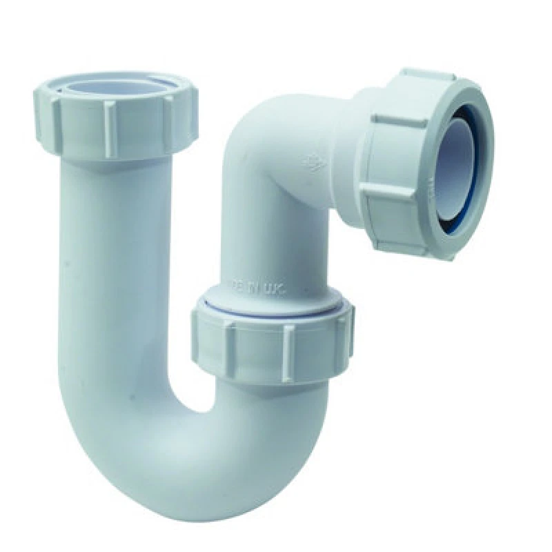 Image of McAlpine Deep Seal Anti Vac 'P' Trap 2'' SE10V White