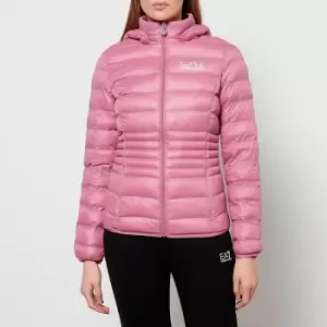Image of Emporio Armani EA7 Womens Train Core Lady Eco Down Jacket - Heather Rose - L