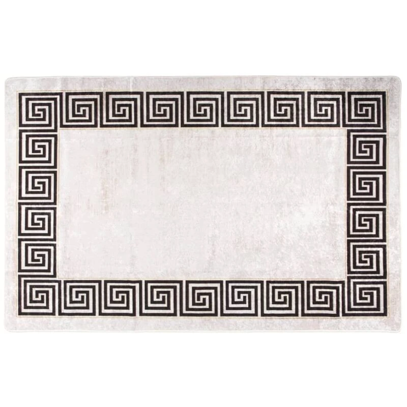 Image of VIDAXL Rug Washable 160x230cm Light Beige Anti Slip Vidaxl 8720286653838