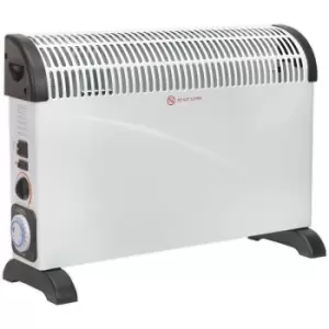 Image of Convector Heater 2000W/230V with Turbo, Timer & Thermostat - Sealey