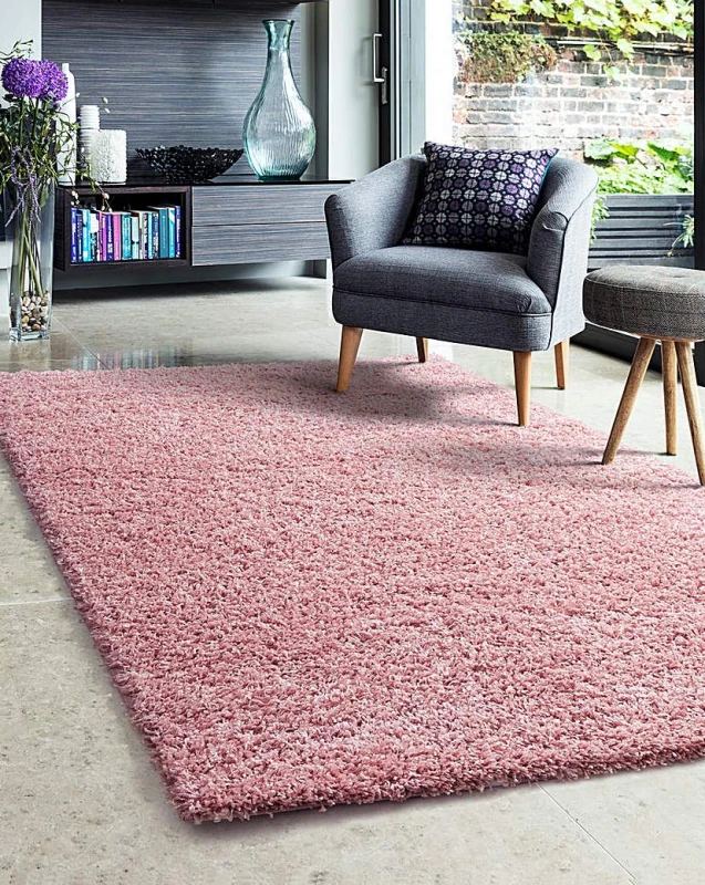 Image of Homemaker Jazz Shaggy Cosy Rug Blush - Homemaker - Size: 60X110 Blush 60X110 JB42128