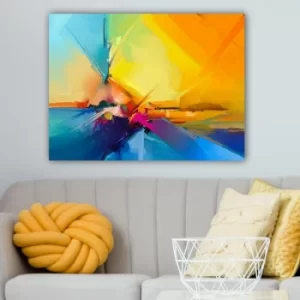 Image of 1044630916_70100 Multicolor Decorative Canvas Painting