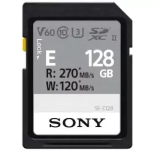 Image of Sony E Series 128GB UHS-II 270MB/Sec SDXC Card