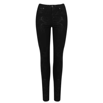 Image of Guess 1981 Skinny Trousers - Black
