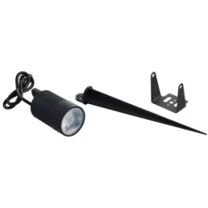 Image of Fan Europe Target - Outdoor LED Aluminium flood light with spike included, Black, IP67, RGB+4000K