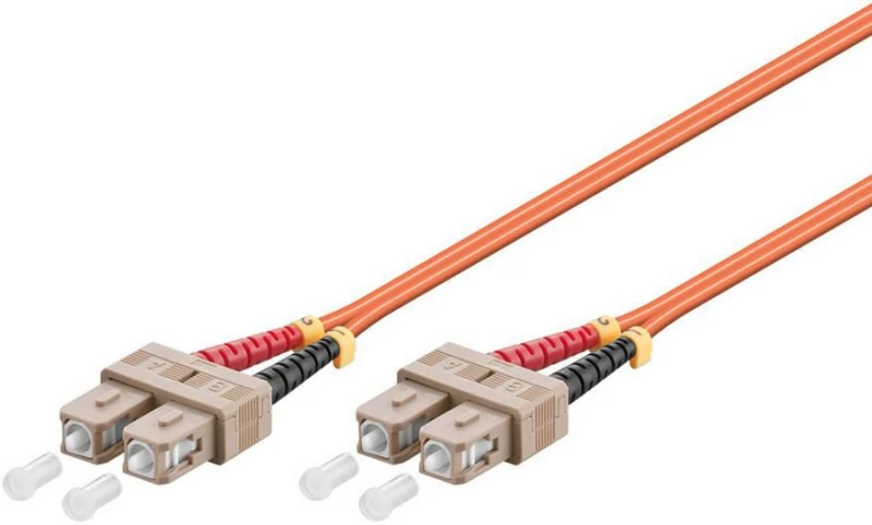 Image of Microconnect FIB222010-2 InfiniBand/fibre optic cable 10 m SC Orange