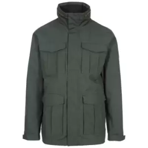 Image of Trespass Mens Rainthan Waterproof Jacket (S) (Olive)